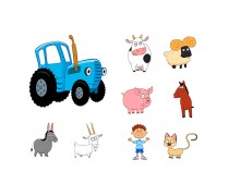 Синій трактор 5