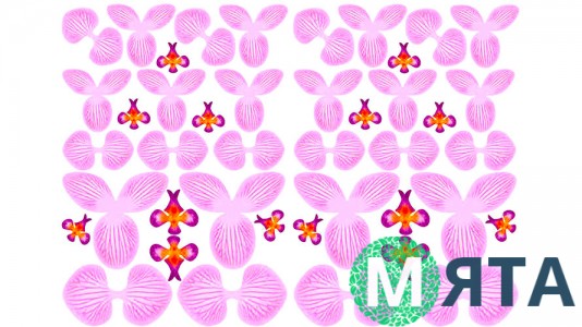 Заготівля для орхідеї 3д №5