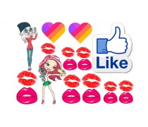 Їстівна картинка Інстаграм 3