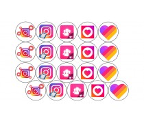 Їстівна картинка Інстаграм 6