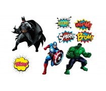 Супергерої +поп арт