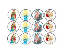 Новорічна картинка "Святий Миколай" 105