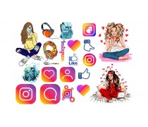 Їстівна картинка Інстаграм 7