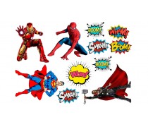 Супергерої +поп арт 4