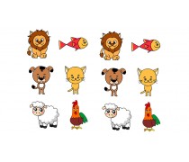 Їстівна картинка Тварини