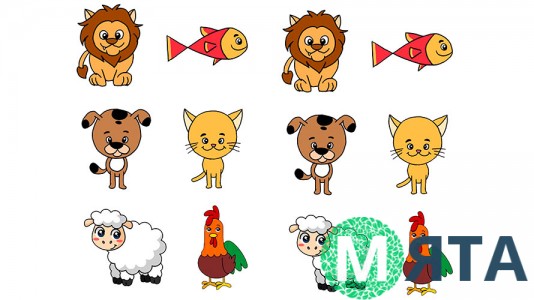 Їстівна картинка Тварини