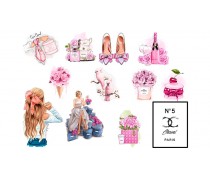 Їстівна картинка "Жіночий набір" 14