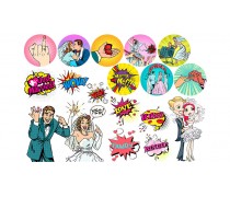 Весільний Поп Арт 10