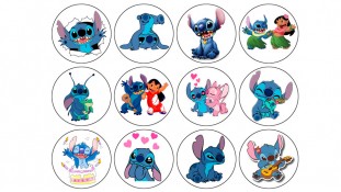 Їстівна картинка Ліло та Стіч 2