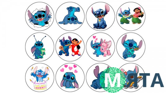 Їстівна картинка Ліло та Стіч 2