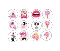 Їстівна картинка "Жіночий набір" 12