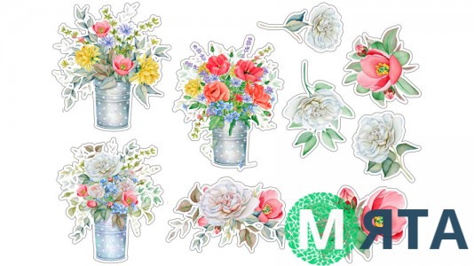 Їстівна картинка "Квіти" 24