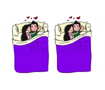 Їстівна картинка Закохані