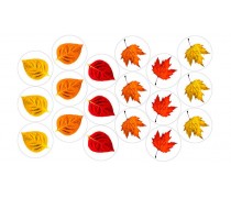 Їстівна картинка Осінній лист 2