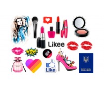 Їстівна картинка "Жіночий набір" 16