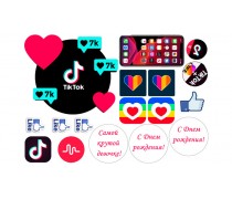 Їстівна картинка Тік Тік 3