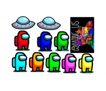 Їстівна картинка Амонг ас (Among Us) 2