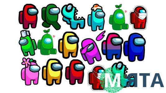 Їстівна картинка Амонг ас (Among Us) 3