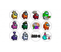 Їстівна картинка Амонг ас (Among Us) 4