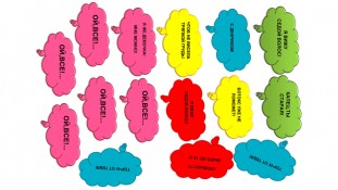 Їстівна картинка "Жіночі написи" 7