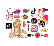 Дитячий Поп Арт + Соцмережі