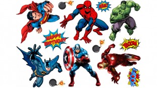 Супергерої +поп арт 5