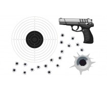 Їстівна картинка Пістолет