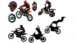 Їстівна картинка Мотоцикл 1