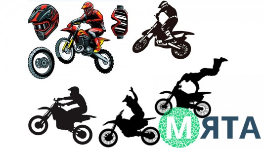 Їстівна картинка Мотоцикл 1