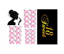 Їстівна картинка "Солодкі 18"