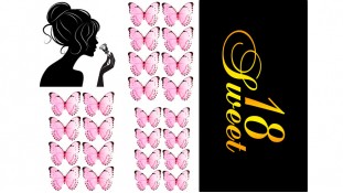 Їстівна картинка "Солодкі 18"