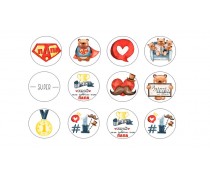 Їстівна картинка Чоловічий набір 16