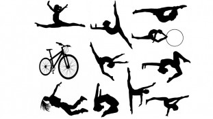 Їстівна картинка Гімнастика, танцюристи