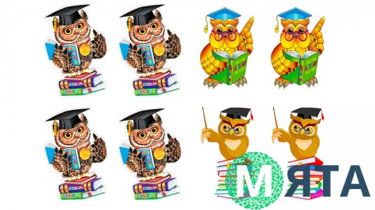 Їстівна картинка Сови