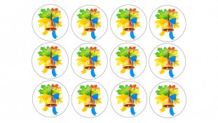 Їстівна картинка Дзвіночок 3