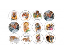 Новорічна картинка Тигр 6