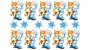 Новорічна картинка Тигр 8