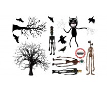 Їстівна картинка Сиреноголовий та картун кет