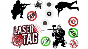 Їстівна картинка "Лазер Таг"