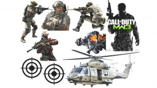 Їстівна картинка Call of Duty Їстівна картинка Call of Duty