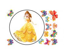 Їстівна картинка "Красуня і чудовисько" 5