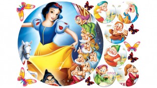 Їстівна картинка "Білосніжка" 1