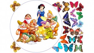 Їстівна картинка "Білосніжка" 2