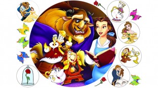 Їстівна картинка "Красуня і чудовисько" 2