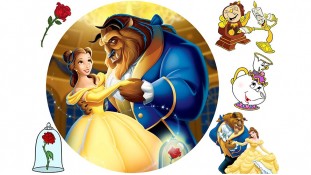Їстівна картинка "Красуня і чудовисько" 3