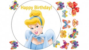 Їстівна картинка "Попелюшка" 1