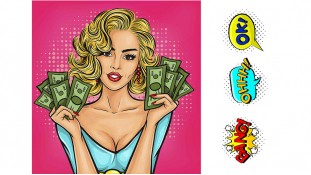 Їстівна картинка Поп Арт 1