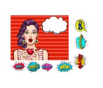 Їстівна картинка Поп Арт 2