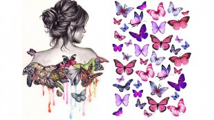 Їстівна картинка Дівчина 2