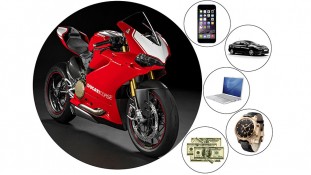 Їстівна картинка Мотоцикл